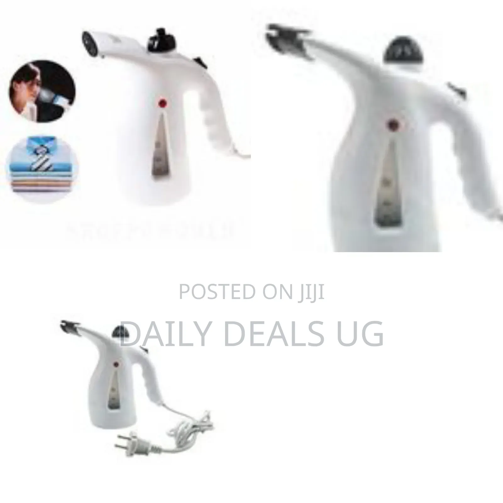 Portable Handheld Garment and Facial Steamer