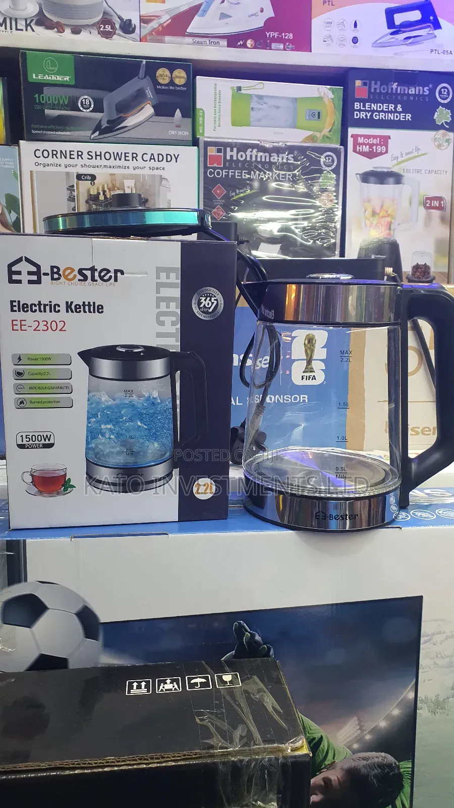 Bester Glass Kettle 2.2l