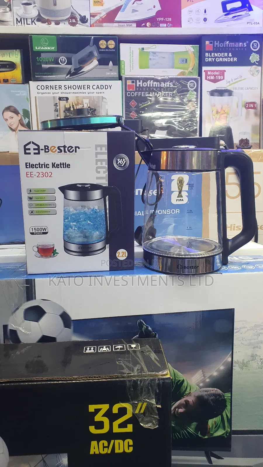 Bester Glass Kettle 2.2l