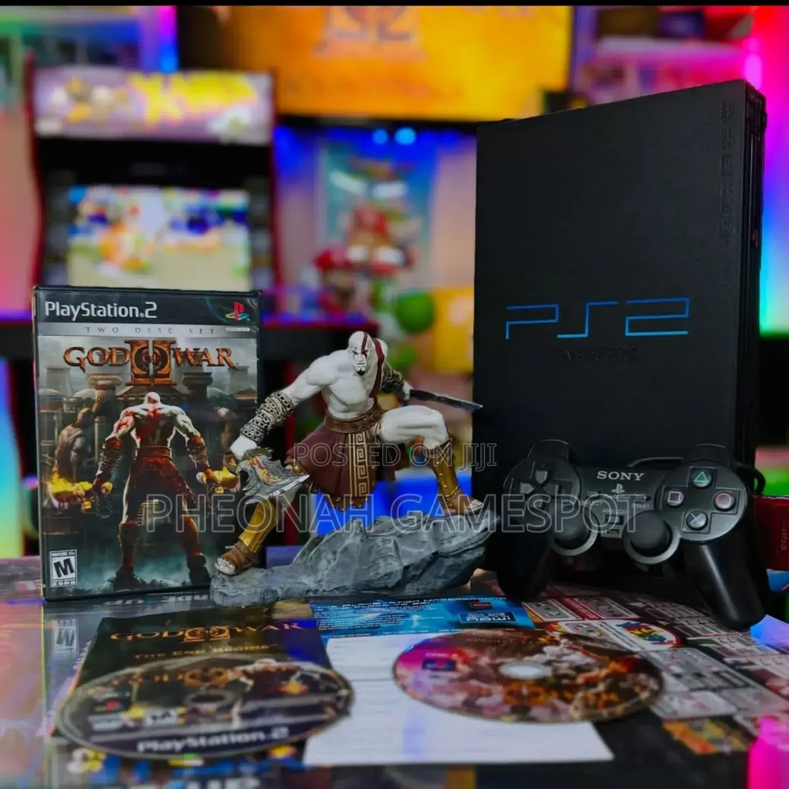 New Playstation 2 Ps2 Full Set: If It Fails, May My Ancestors Deny Me.