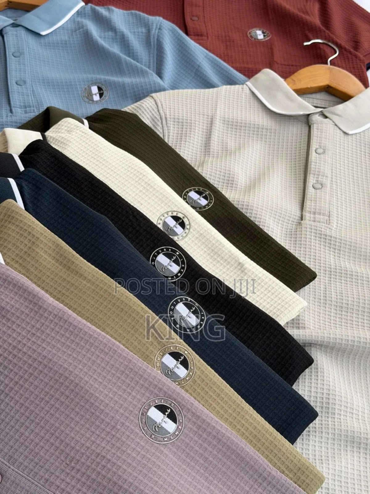 Men's High-Density Collar Polo Shirts