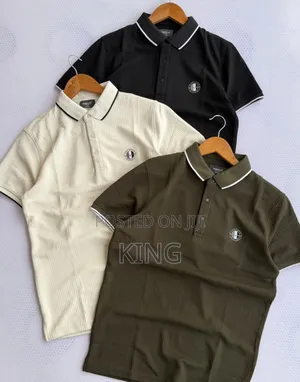 Men's High-Density Collar Polo Shirts