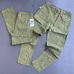 Men's Linen Pants. Premium Linen Fabric Trousers