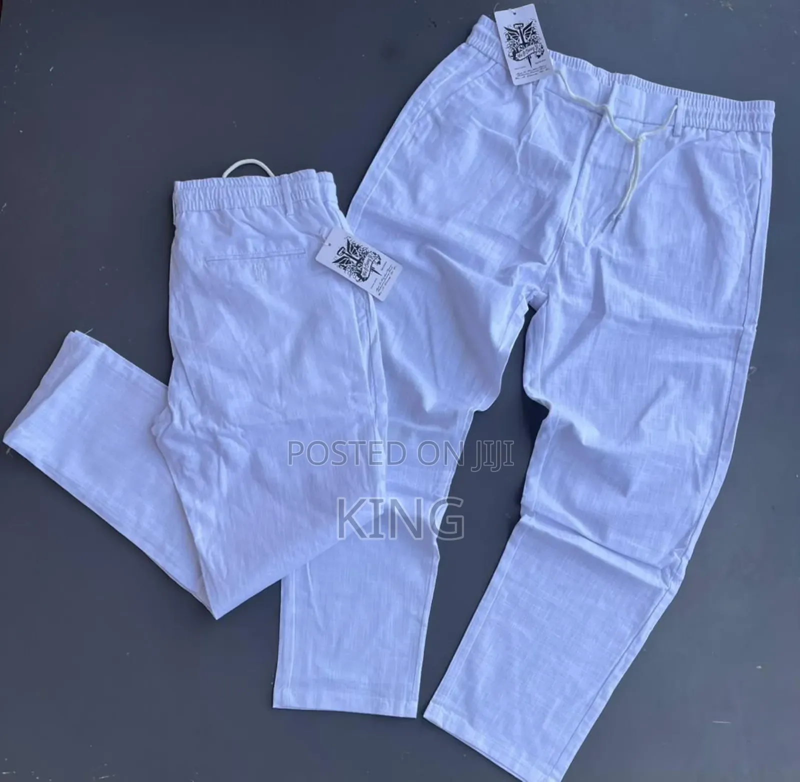Men's Linen Pants. Premium Linen Fabric Trousers