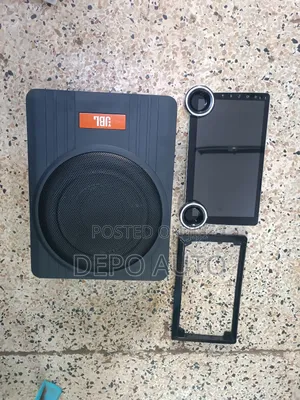 JBL Speaker With Double Knob Android Radio