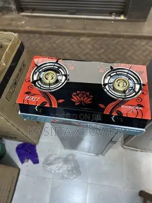 Pixel Double Gas Stove / Glass Stove
