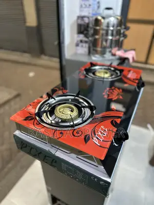 Pixel Double Gas Stove / Glass Stove