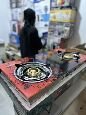 Pixel Double Gas Stove / Glass Stove