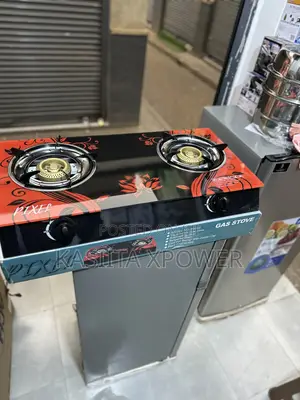 Pixel Double Gas Stove / Glass Stove