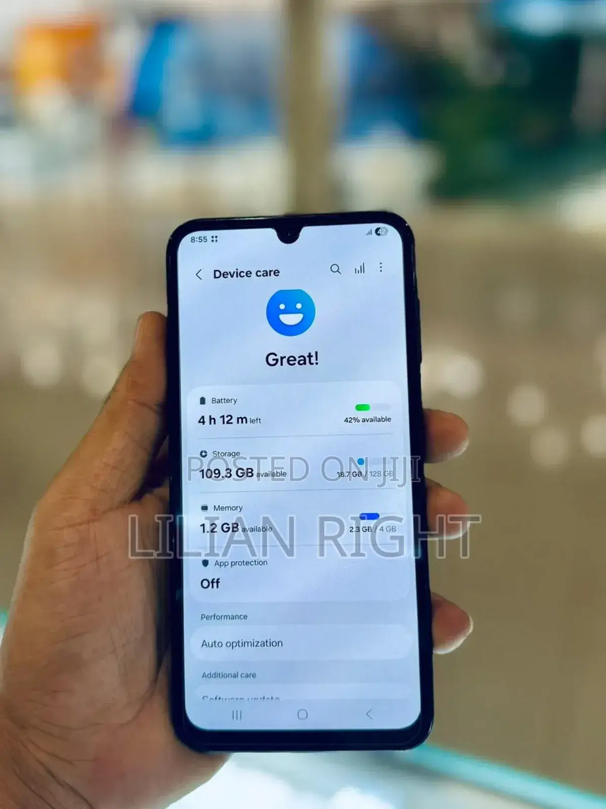 New Samsung Galaxy A15 5G 256 GB Blue