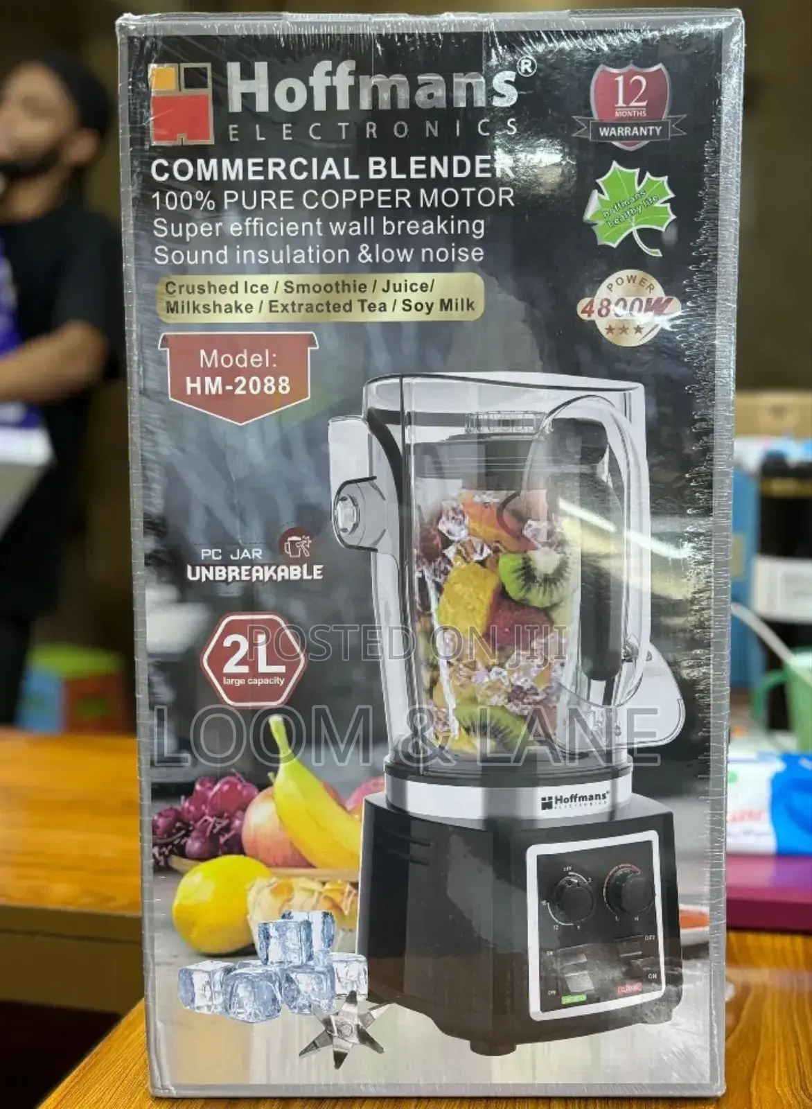 Hoffmans Hm-2088 Silent Commercial Blender