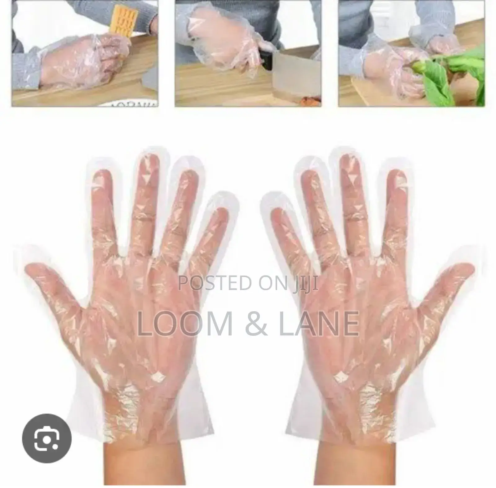 TDK 100pca Disposable Plastic Gloves