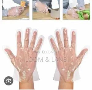 TDK 100pca Disposable Plastic Gloves