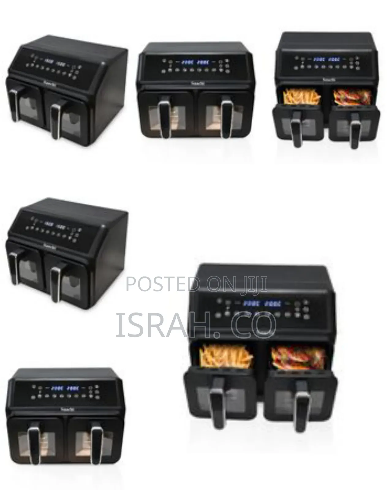 Saachi 10 Liters Digital Doubl Door Air Fryer Grill Pa