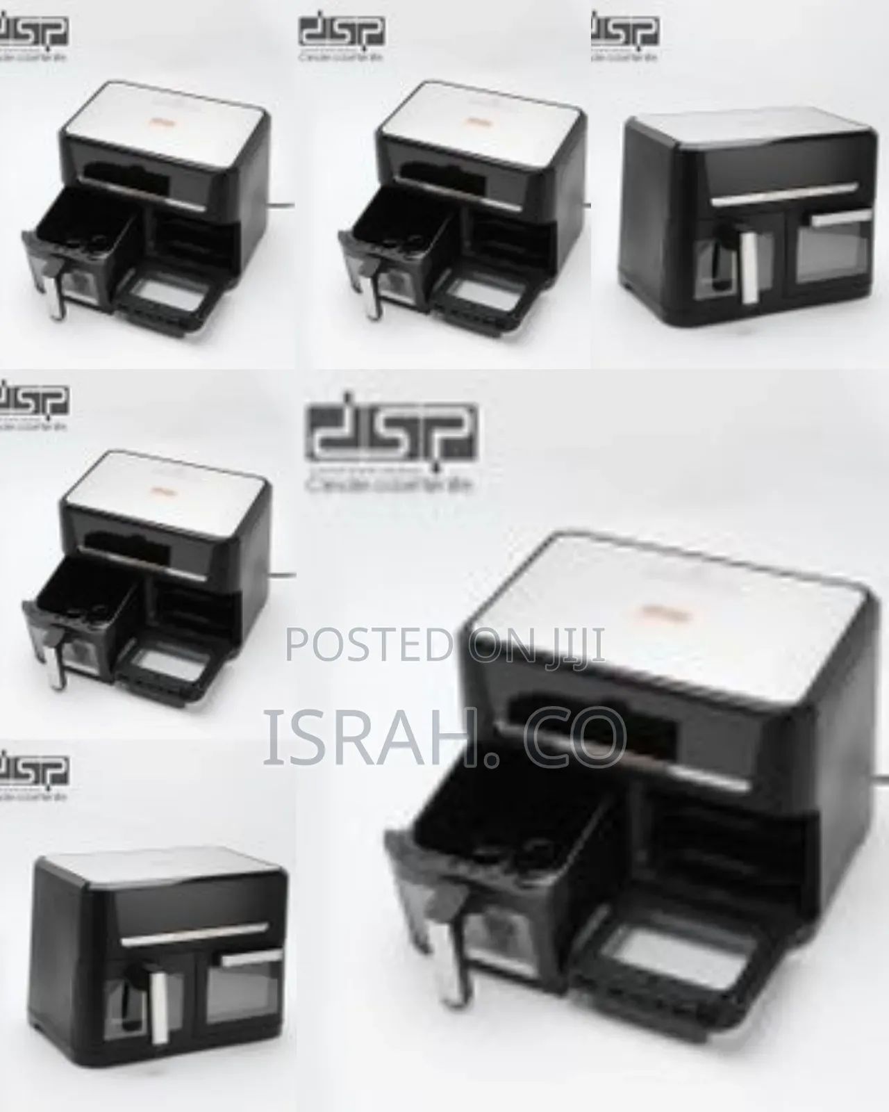 DSP Kb2188 Dual Zone Air Fryer Oven14l With Visual Window, 1700w Air