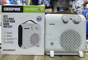 Geepas Portable Fan Heater, Model Gfh28547.
