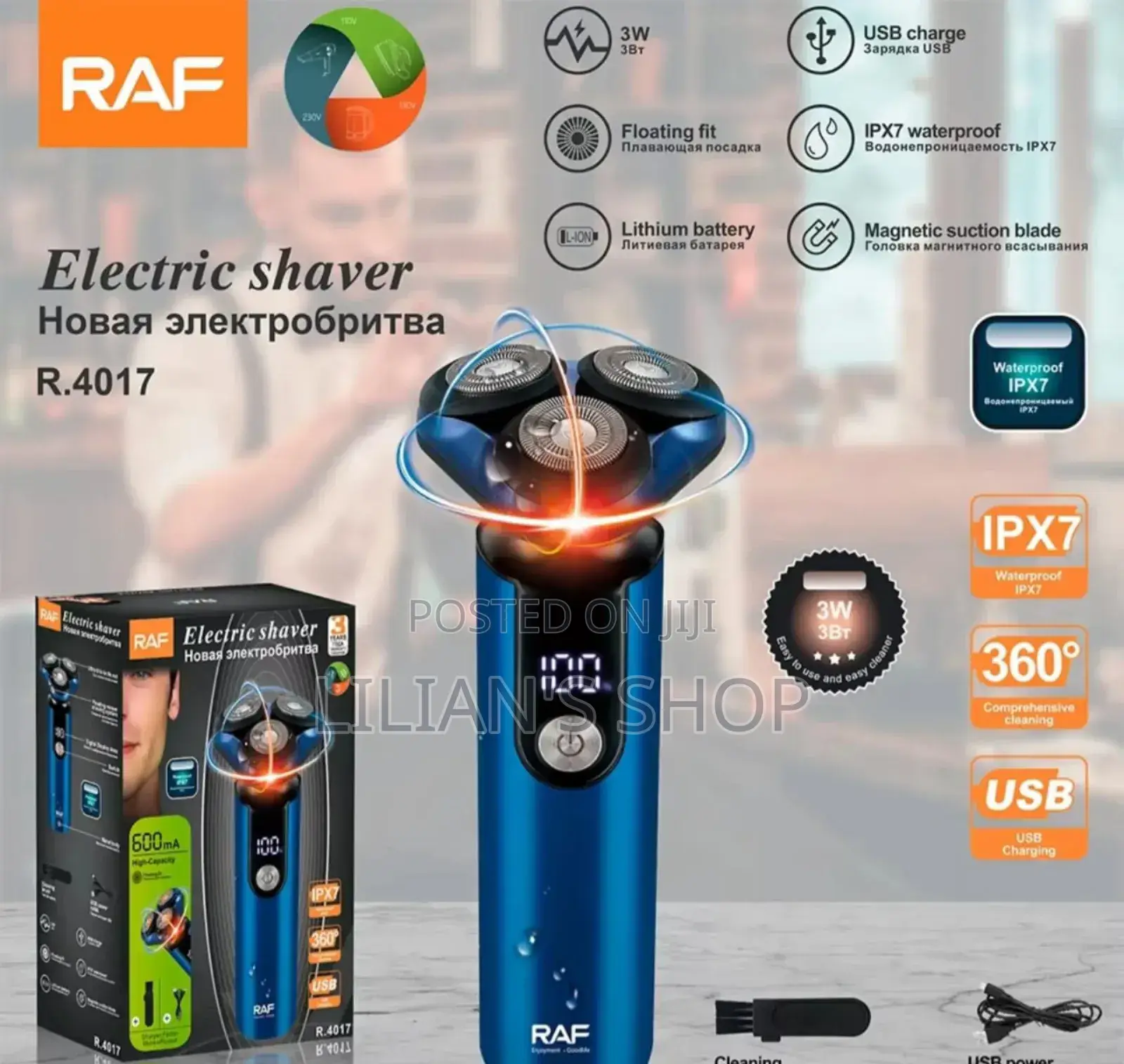 Raf R.4017 Electric Shaver.