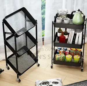 3-tier Rolling Utility Carts.