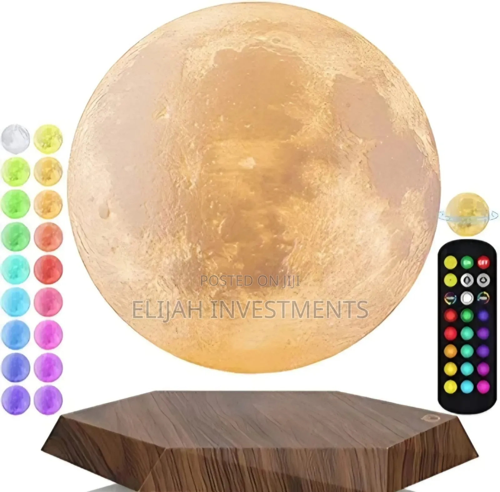 Levitating Moon Lamp.