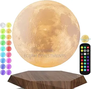 Levitating Moon Lamp.
