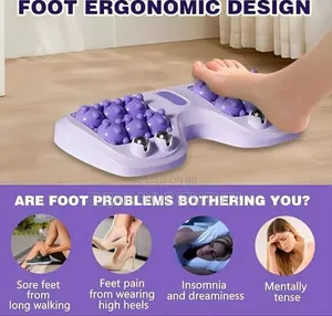 Portable Dual Foot Massage Roller.