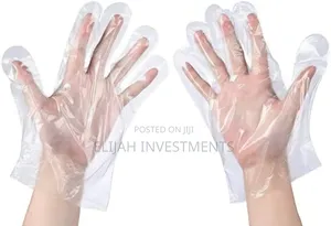 TDK 100pca Disposable Plastic Gloves