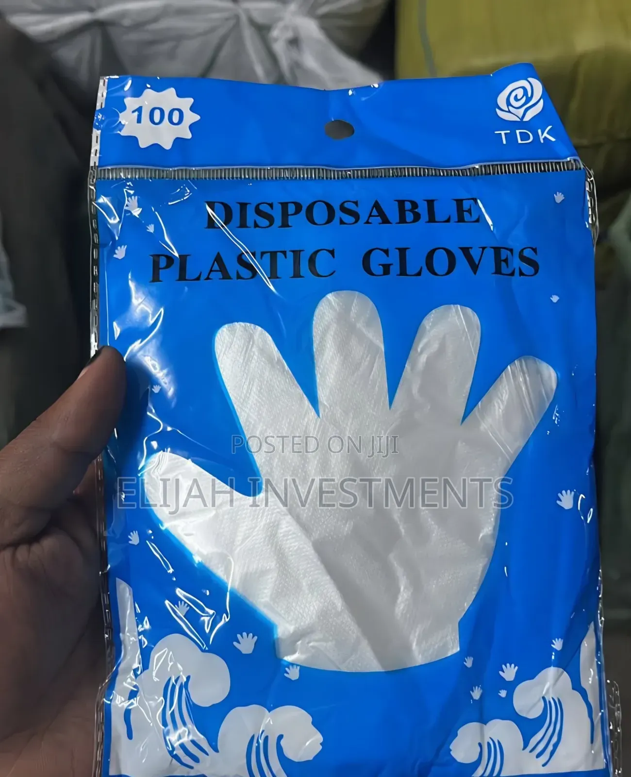 TDK 100pca Disposable Plastic Gloves