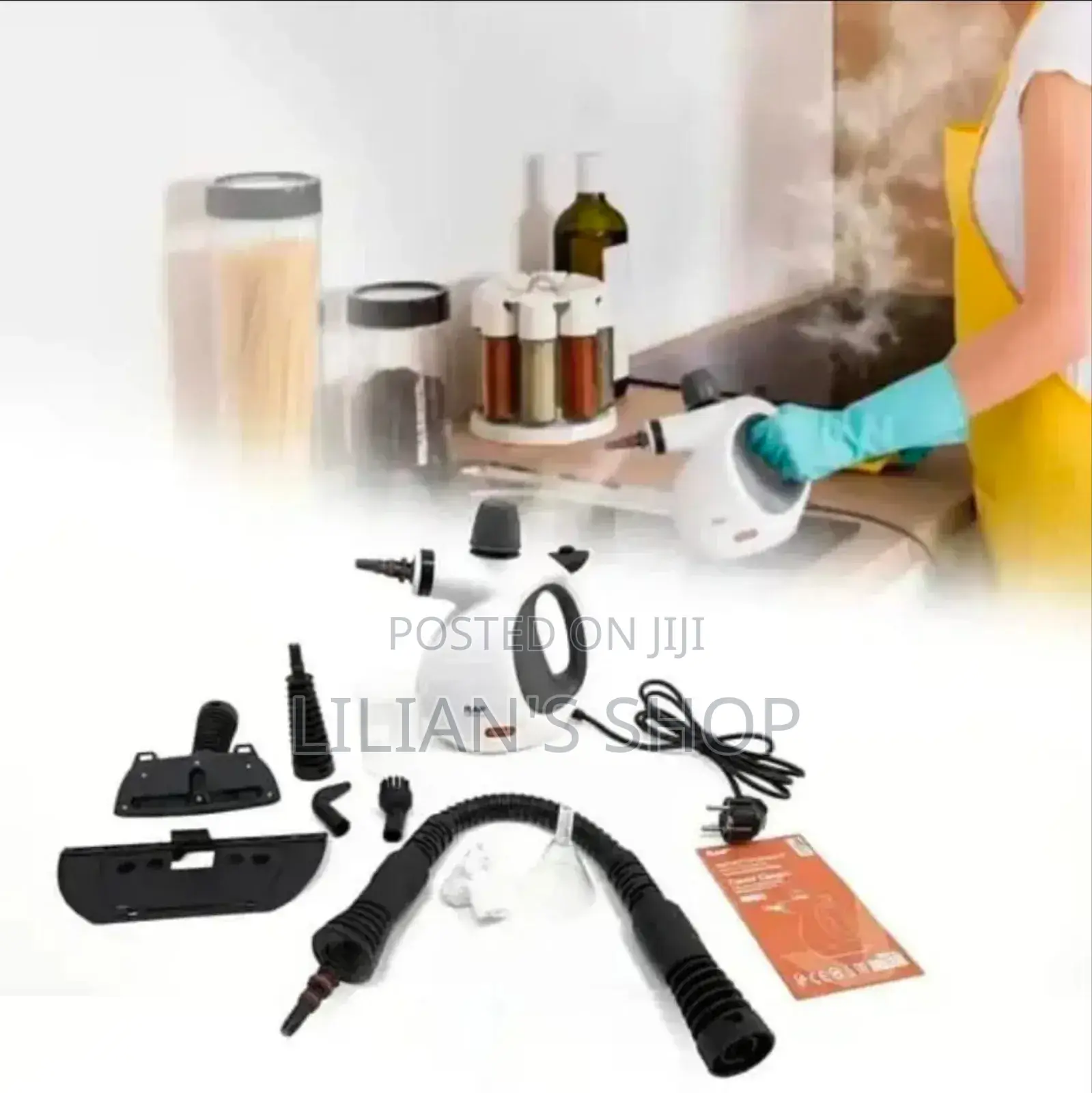 Raf R-11219 High-Pressure Handheld Steam Cleaner.