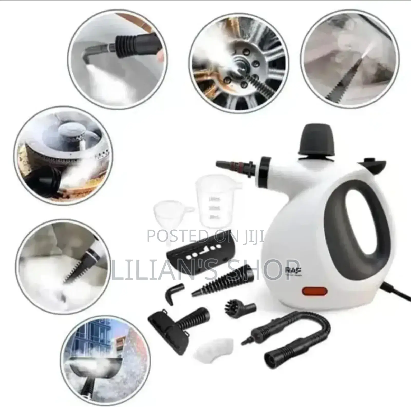 Raf R-11219 High-Pressure Handheld Steam Cleaner.