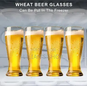 6pcs Pilsner Beer Glasses
