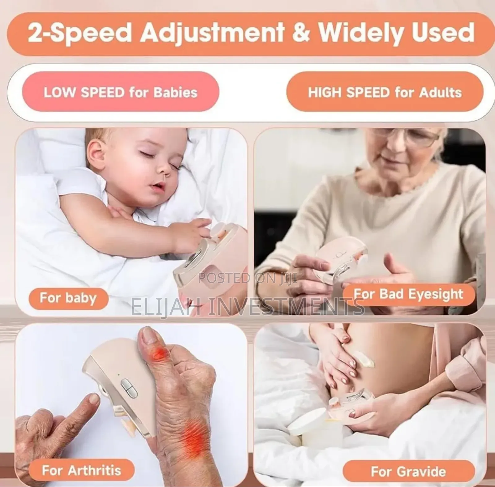 3 in 1 Automatic Electric Nail Clipper