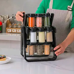 18-Jar Rotating Spice Rack