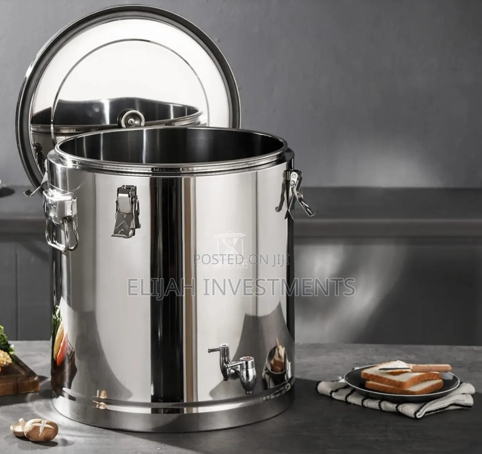 30 Litres Double Wall Installation Tea Can( Beverages Dispenser