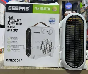 Geepas Portable Fan Heater, Model Gfh28547.