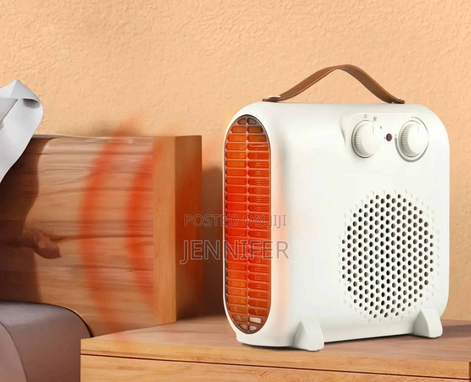 Geepas Portable Fan Heater, Model Gfh28547.