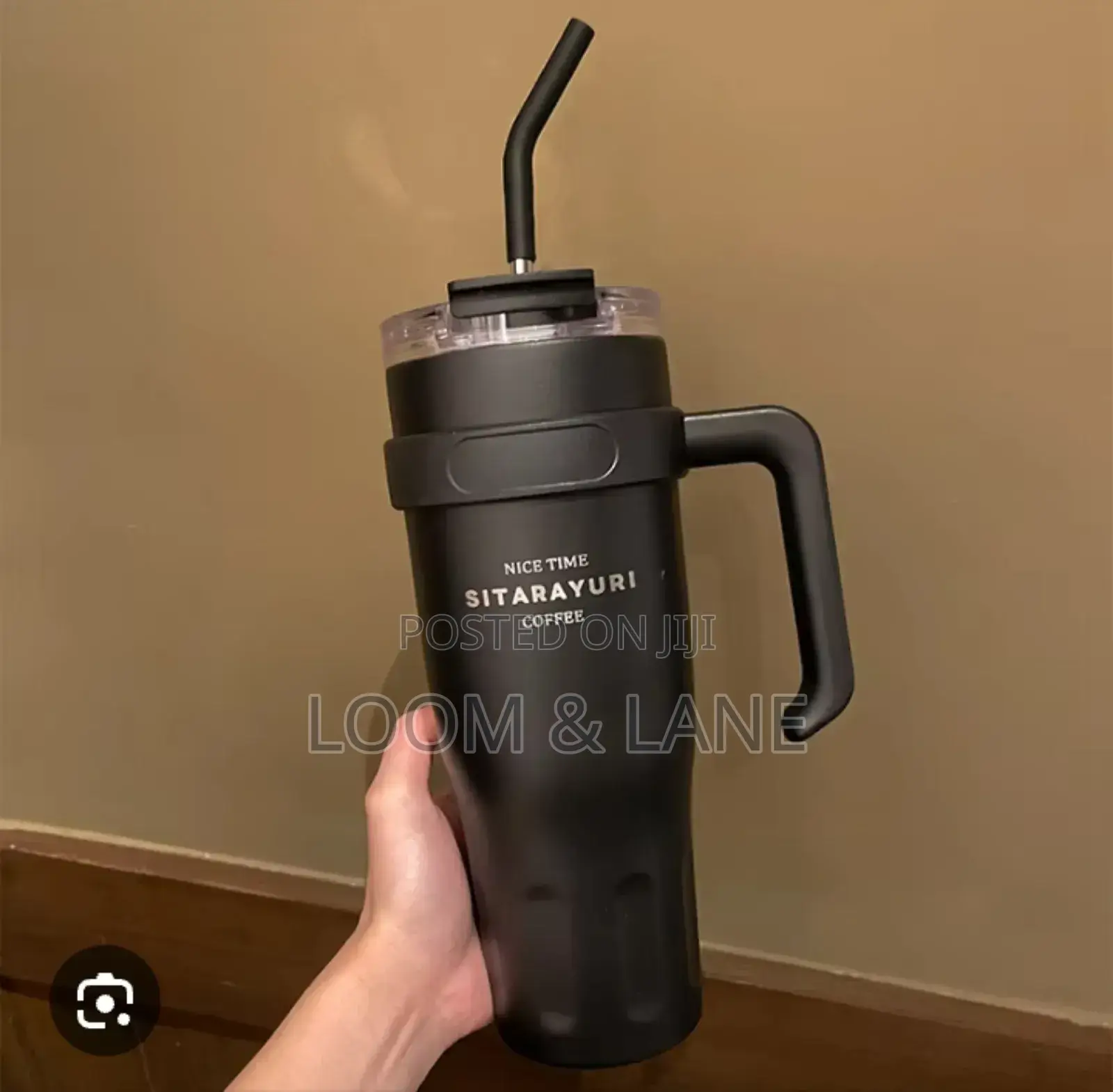Insulated Travel Tumblers With Handles and Straws