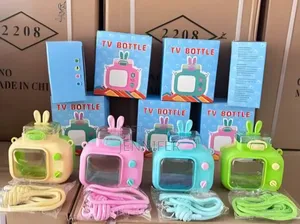 600ml Cartoon-Themed Tv Water Bottle