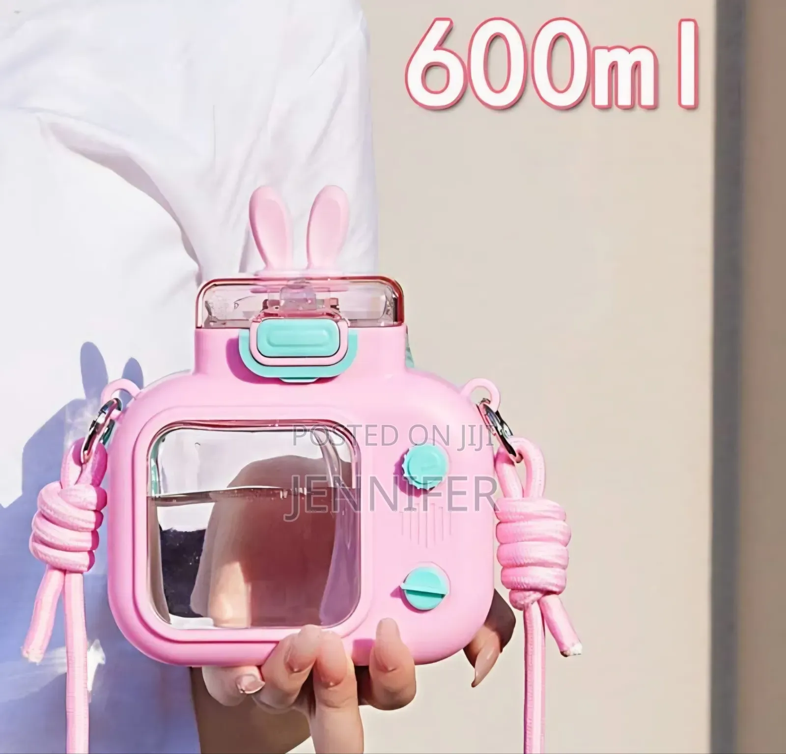 600ml Cartoon-Themed Tv Water Bottle