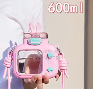 600ml Cartoon-Themed Tv Water Bottle