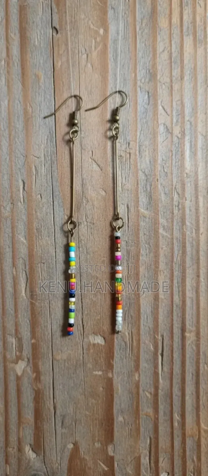 Brass Wire Earrings