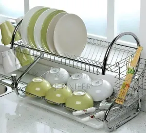 Stainless Steel Dish Drying Rack.