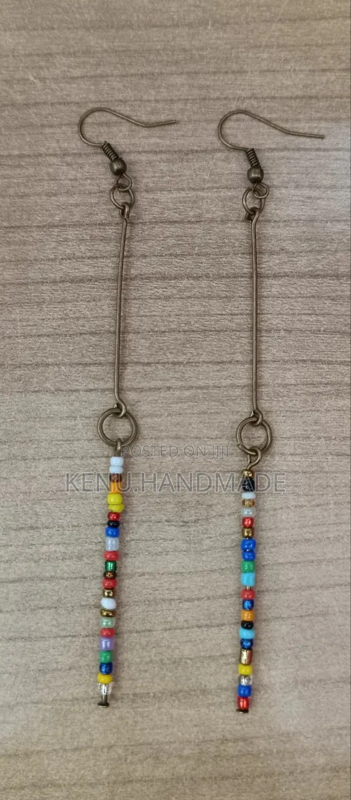 Brass Wire Earrings