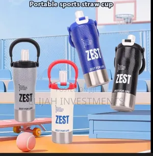 Zest for Life Portable Sports Straw Cups
