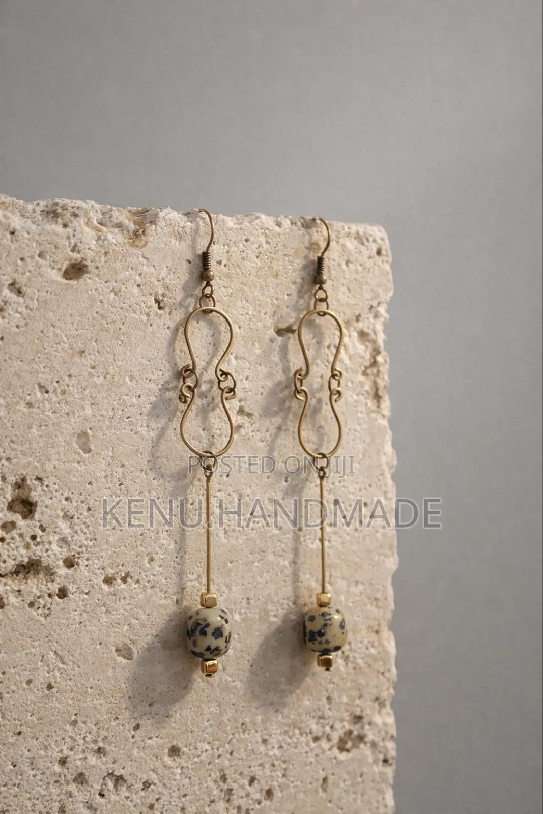 Brass Wire Earrings