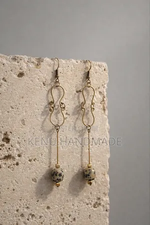 Brass Wire Earrings