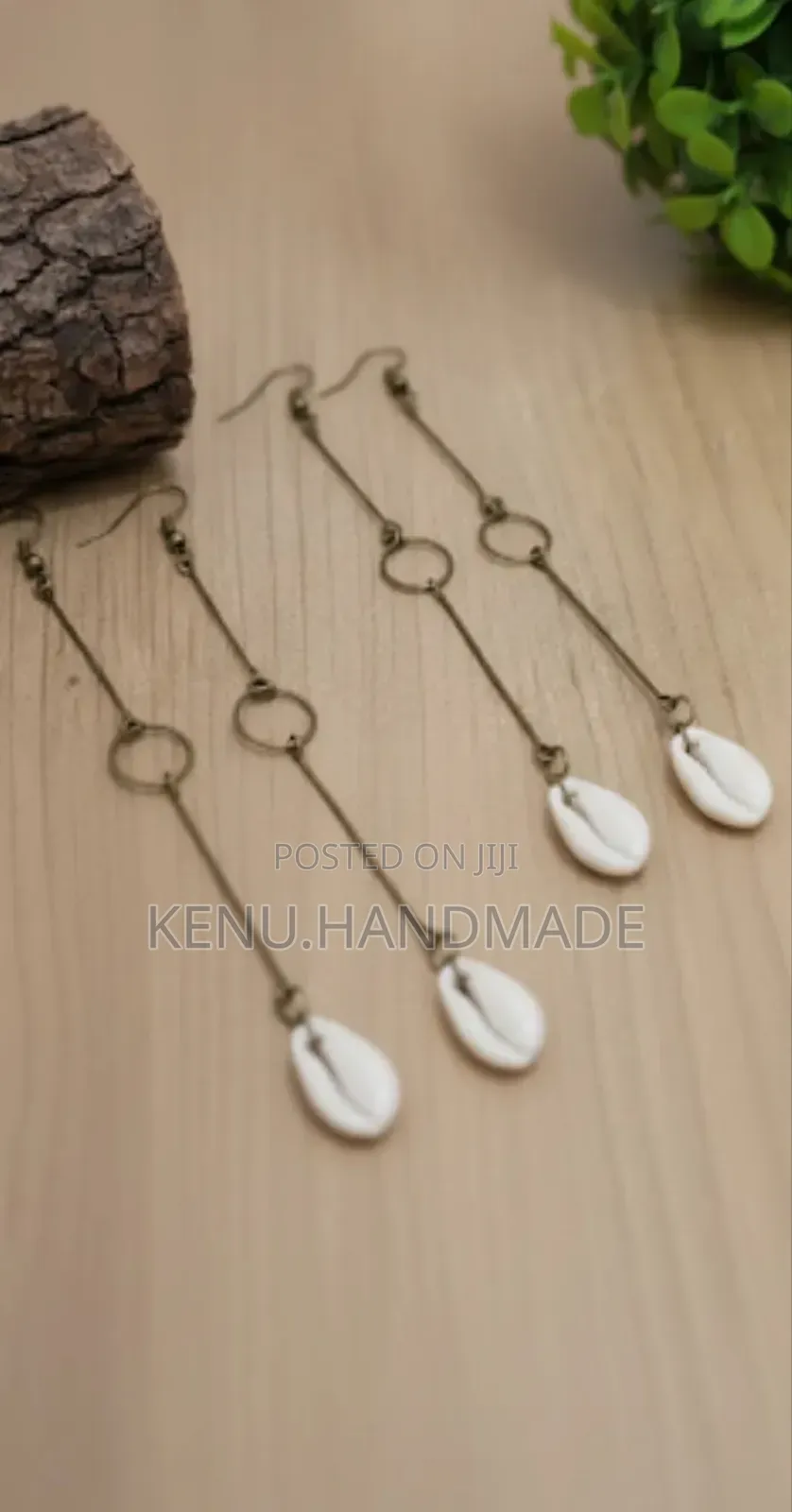 Brass Wire Earrings