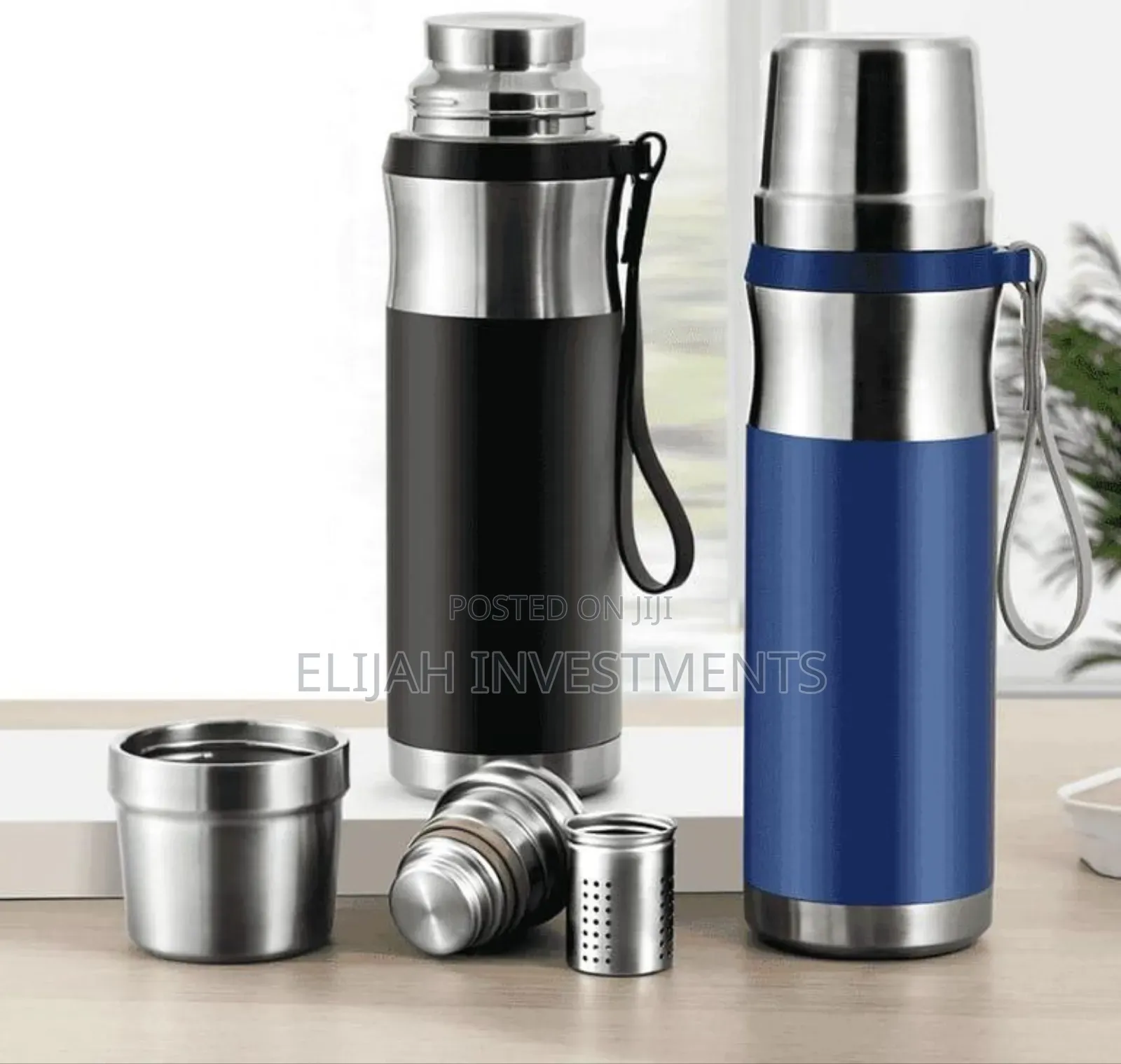 1l Stainless Steel Vacuum Insulated Thermos Bottles.