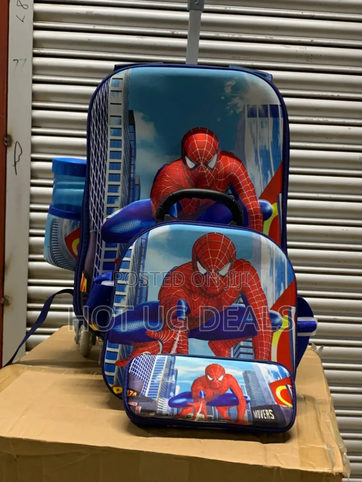 Boys Character Trolley School Bag Set 3 In 1  Bag