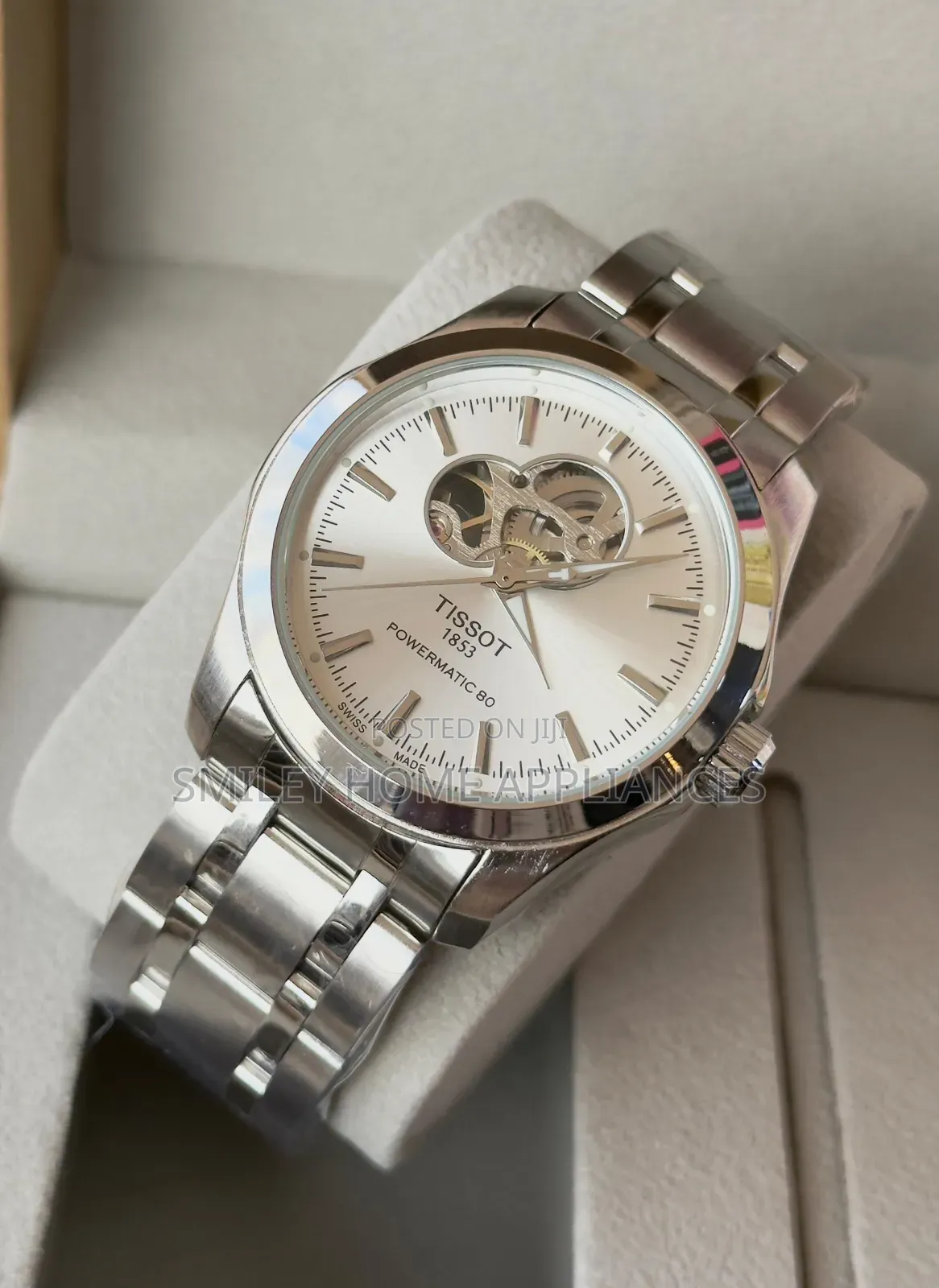 White Face Mechanical Tissot Men's Authentic Wrist Time Piece