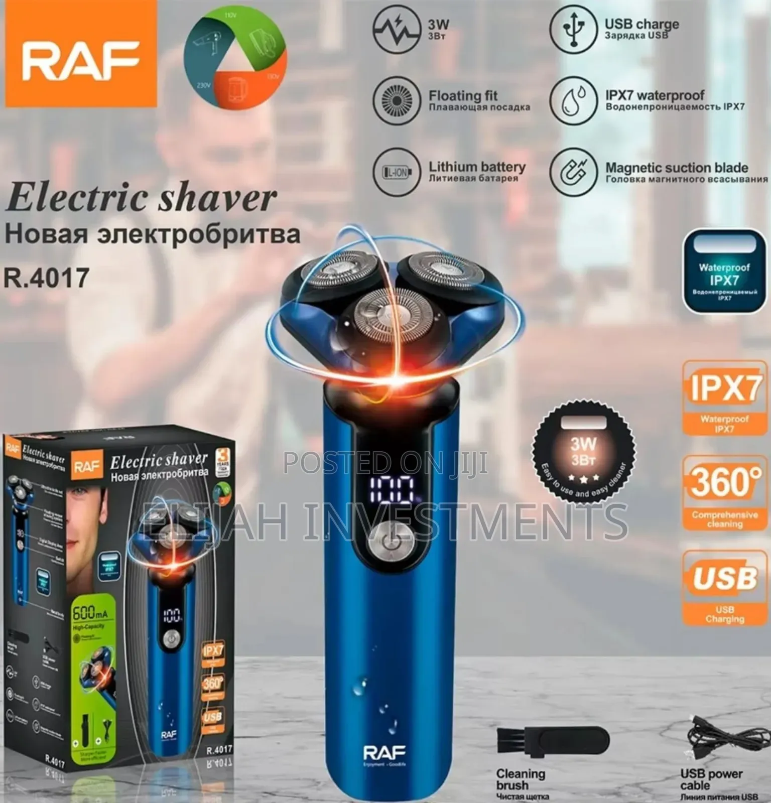 Raf R.4017 Electric Shaver.